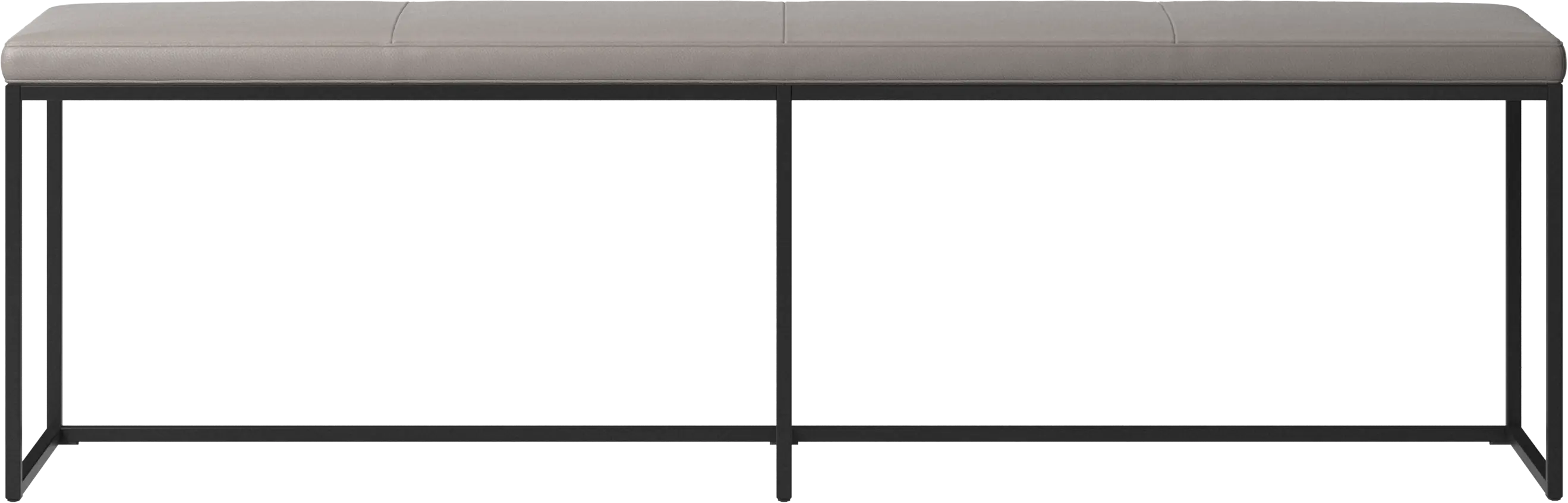 Londonbank mit Kissen